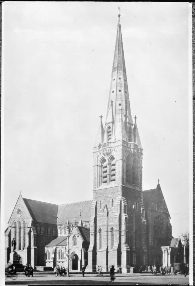 Christchurch Cathedral, 1910