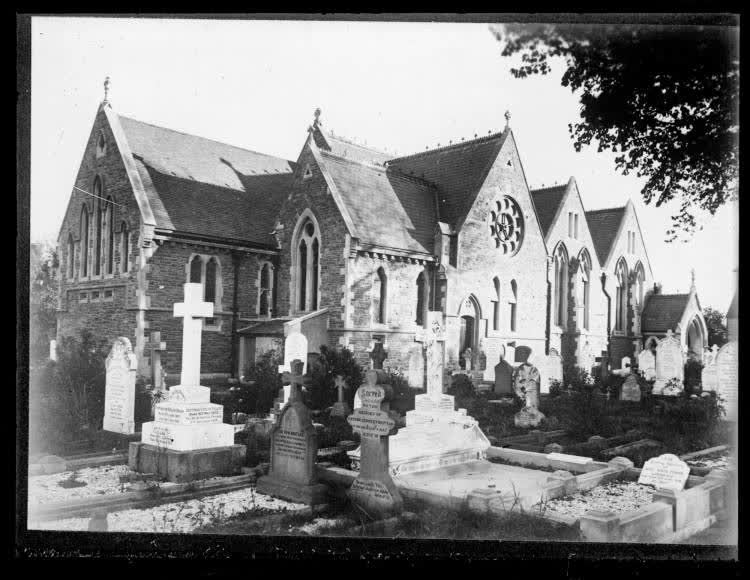 Holy Trinity Church, Avonside, Christchurch, 1910