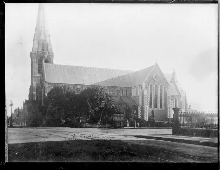Christchurch Cathedral, 1880