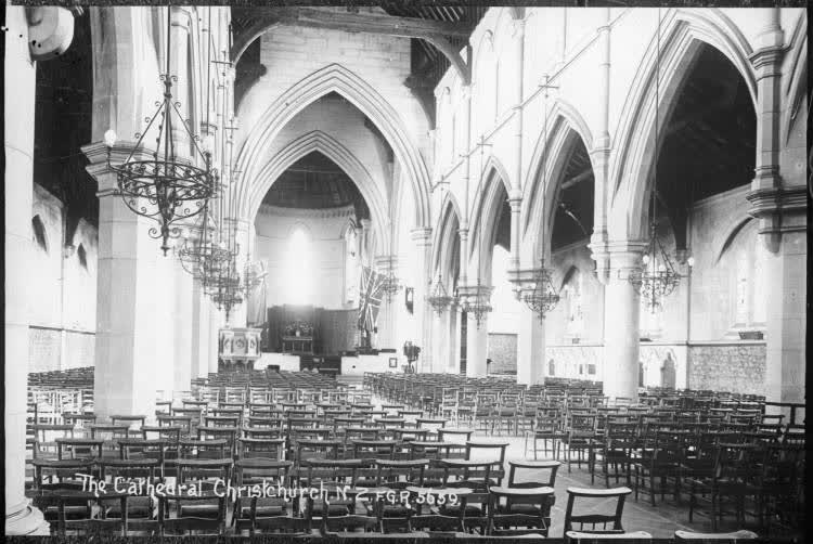 Christchurch Cathedral, 1910