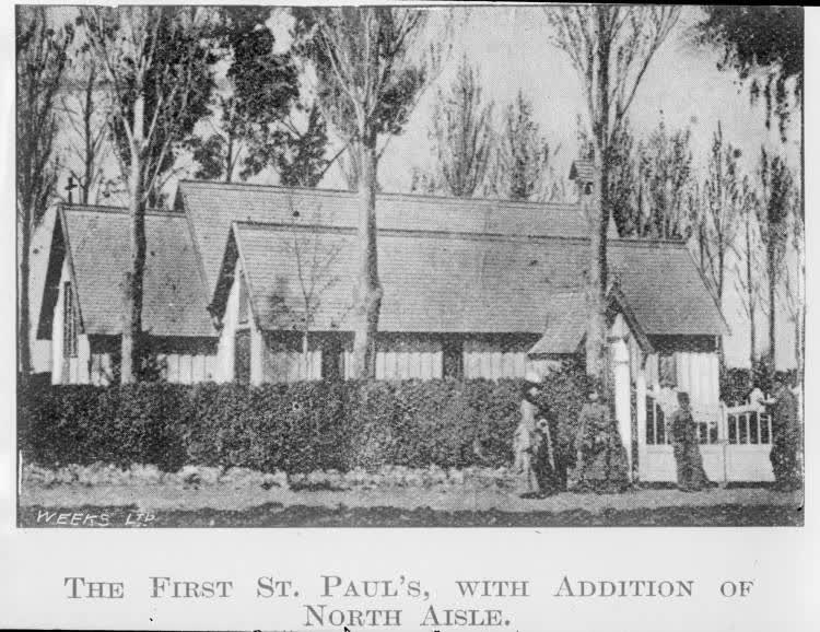 St Paul's Church, Papanui, Christchurch, 1860