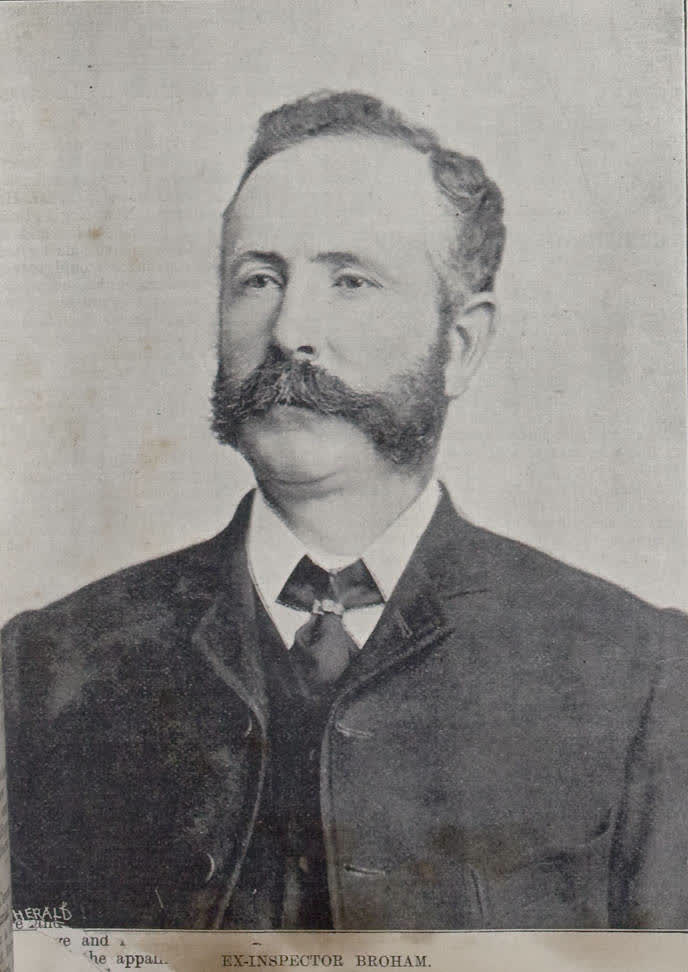 Ex-Inspector Broham, 1898