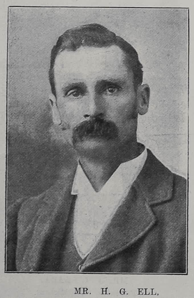 Mr H G Ell, 1900