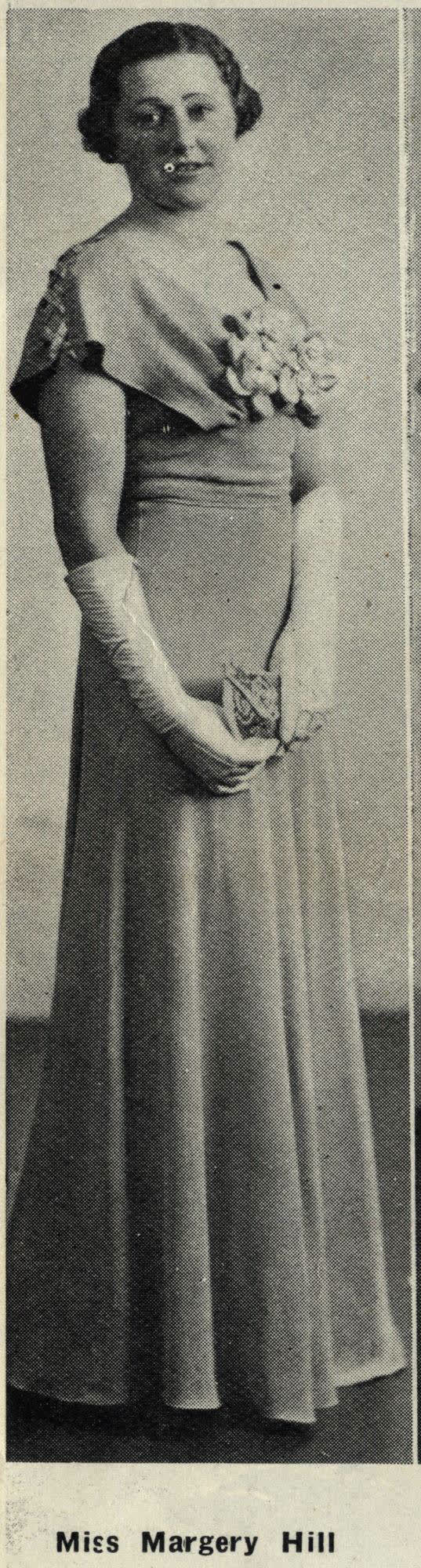 Miss Margery Hill, 1936