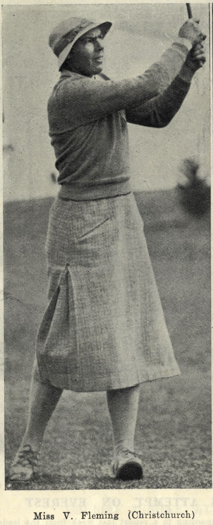 Miss V. Fleming (Christchurch), 1936