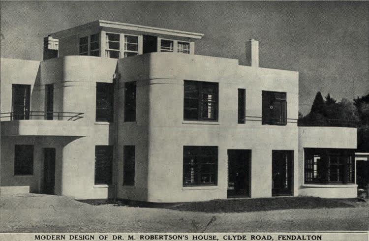 New homes in Christchurch: varying trends in building design highlighted in photographs from the Canterbury capital, 1937