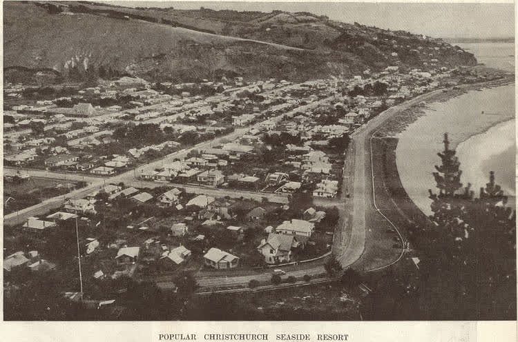 Sumner Beach, Christchurch, 1938