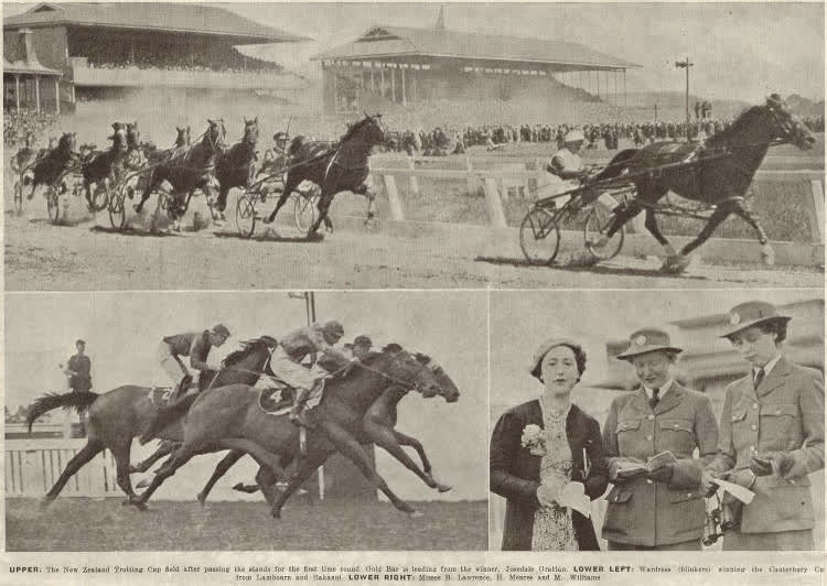 Christchurch races and trotting carnival, 1941