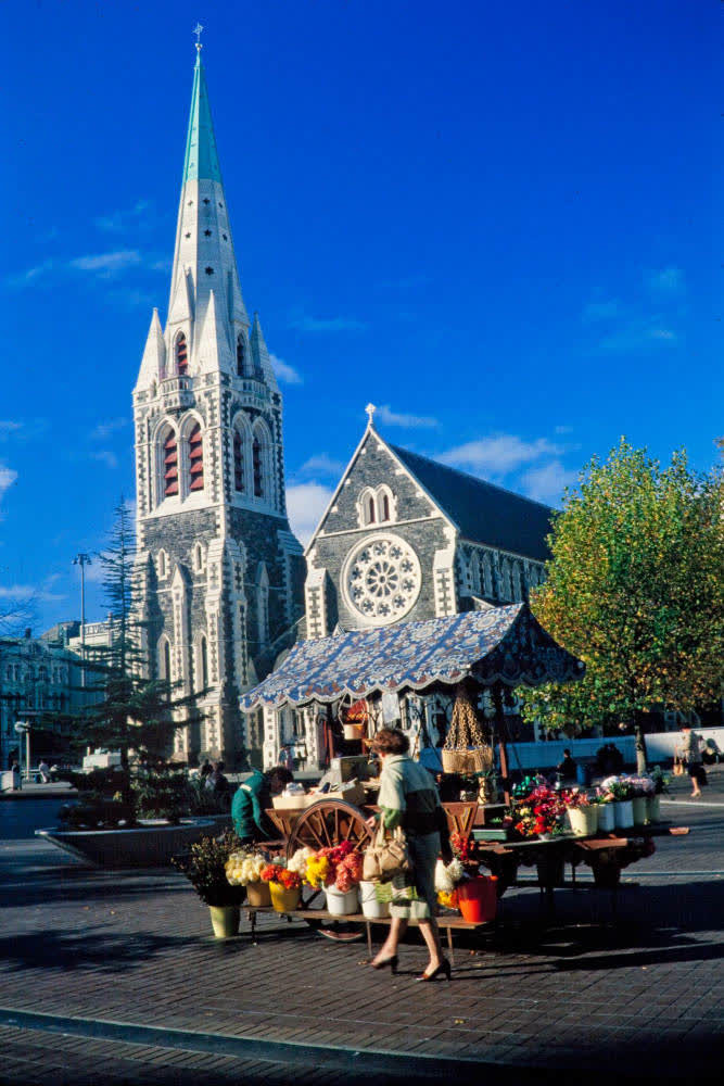 Christchurch Cathedral, Cathedral Square, 1980