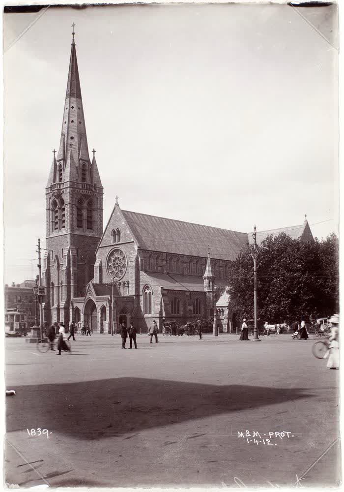 Cathedral, Christchurch, 1912