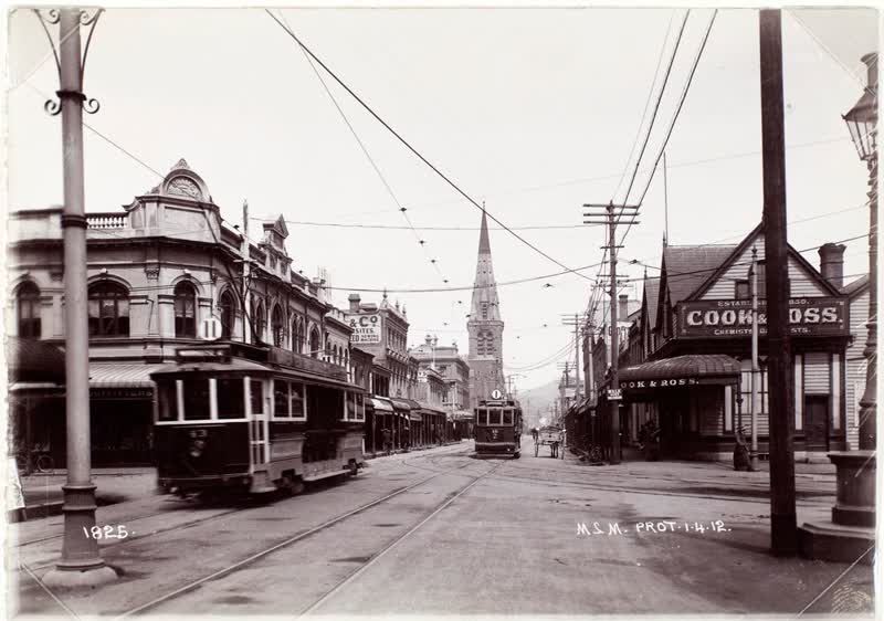 Colombo St, Christchurch, 1912
