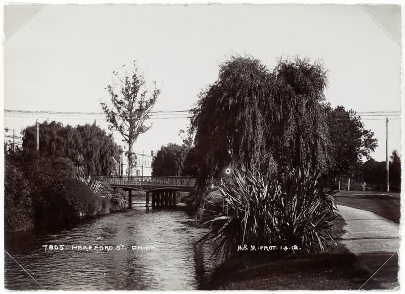 Hereford St, Christchurch, 1912