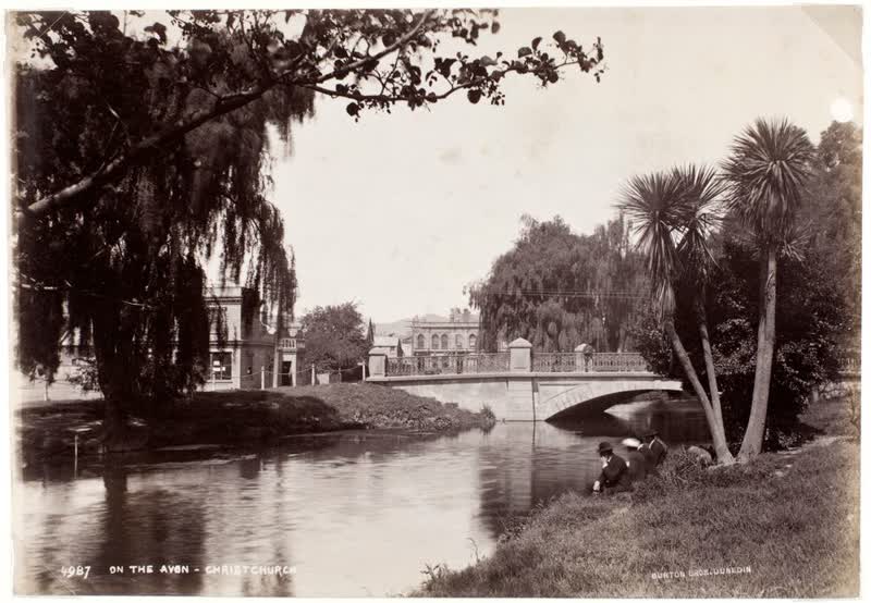 On the Avon, Christchurch, 1891
