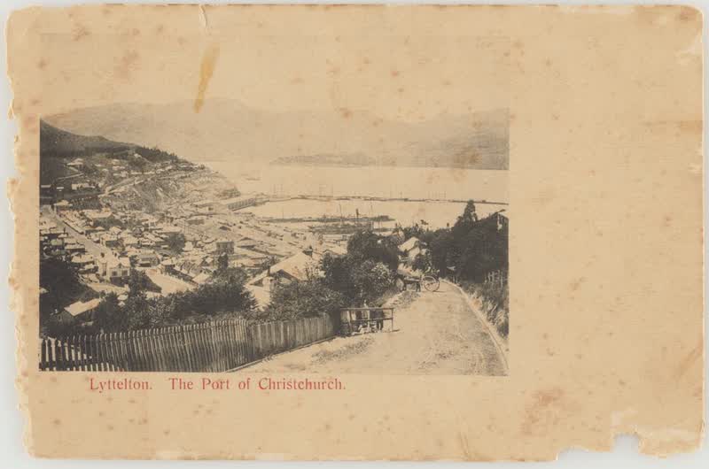 Lyttelton, The Port of Christchurch, 1900