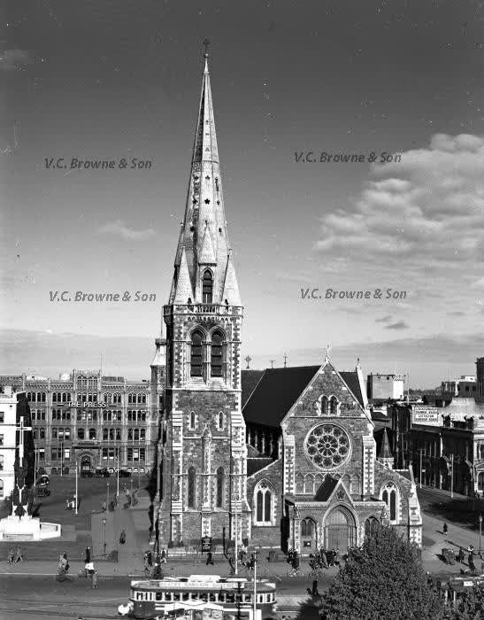 Cathedral Square - Christchurch (PB1901/3), 1939