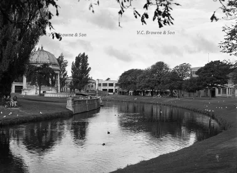 Looking down Otakaro-Avon River to Edmonds Band... (PB1901/12), 1939