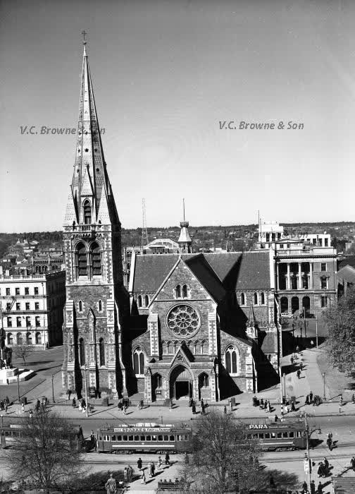 Cathedral Square - Christchurch (PB1901/15), 1939