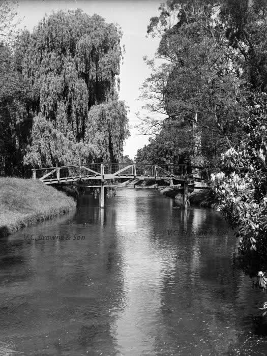 Looking up Otakaro-Avon River from Christchurch... (PB1901/16), 1939
