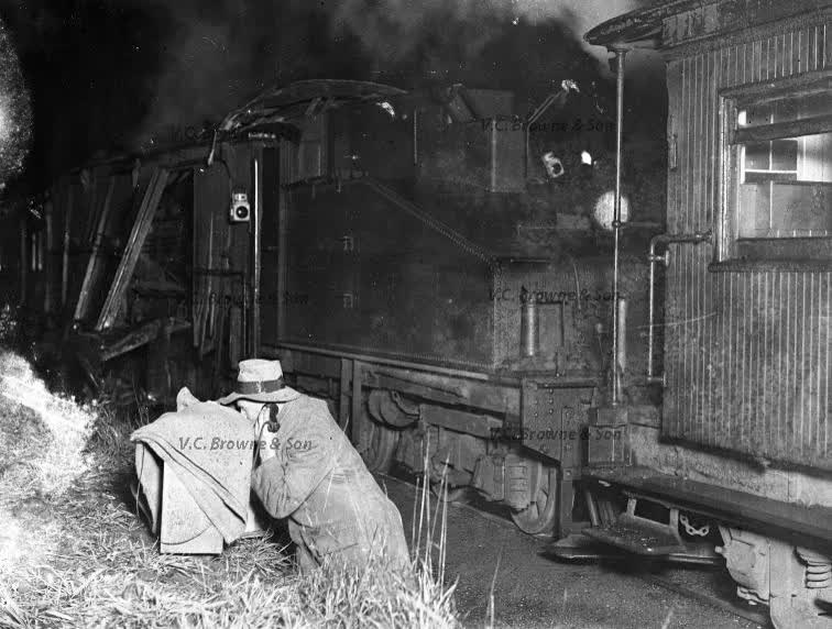 Invercargill to Christchurch express was rear e... (PB1911/11), 1934