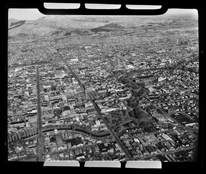 Christchurch, Canterbury, 1957