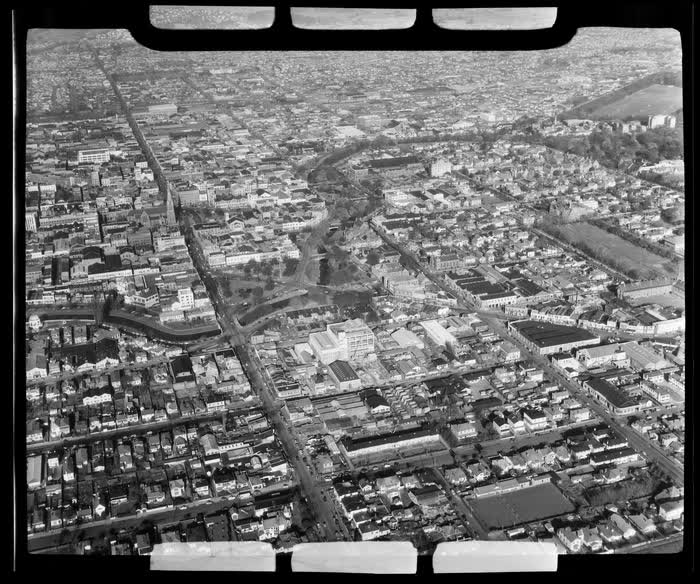 Christchurch, Canterbury Region, 1958