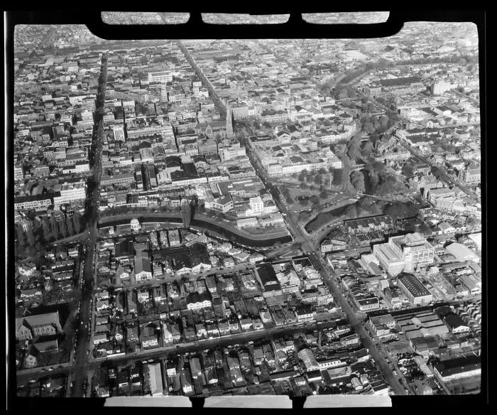 Christchurch, Canterbury Region, 1958