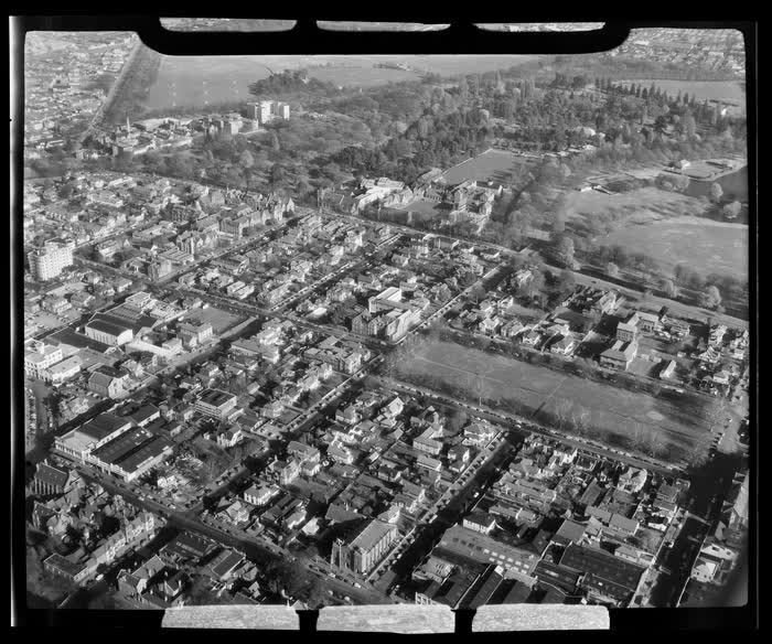 Christchurch, Canterbury Region, 1958