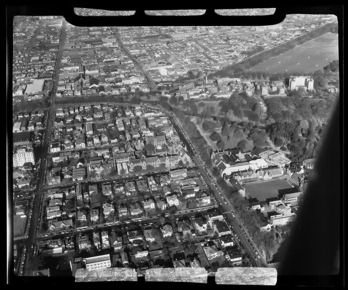 Christchurch, Canterbury Region, 1958