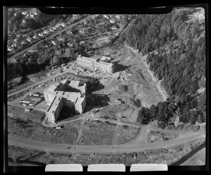 Christchurch Hospital, Canterbury Region, 1958