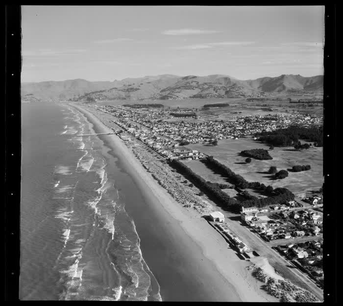 New Brighton, Christchurch, Canterbury Region, 1959