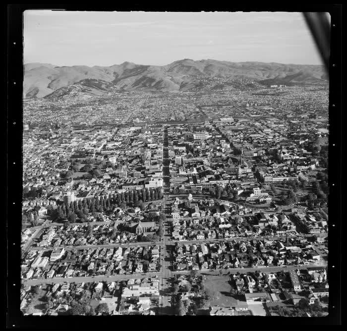 Christchurch, Canterbury Region, 1959