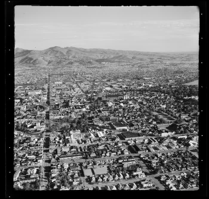 Christchurch, Canterbury Region, 1959