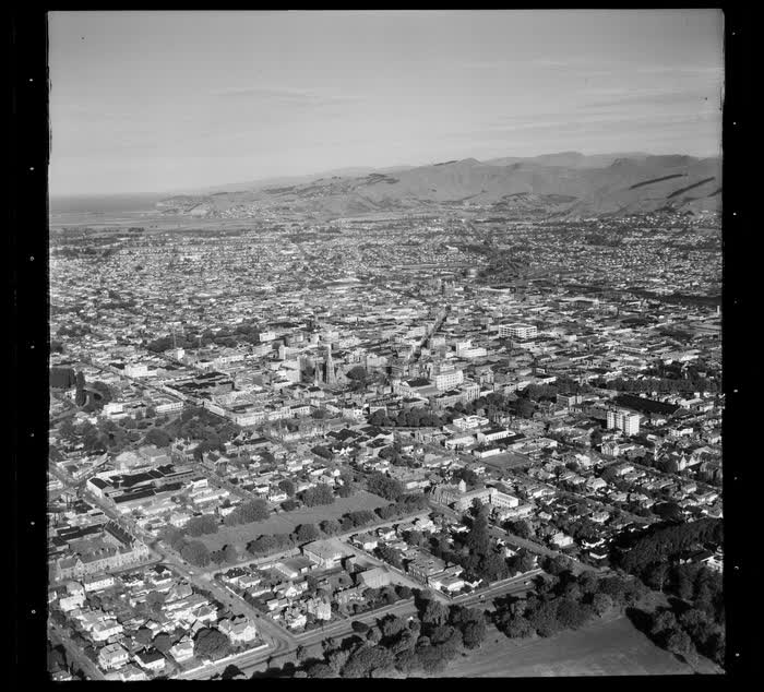 Christchurch, Canterbury Region, 1959