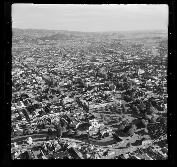 Christchurch, Canterbury Region, 1959