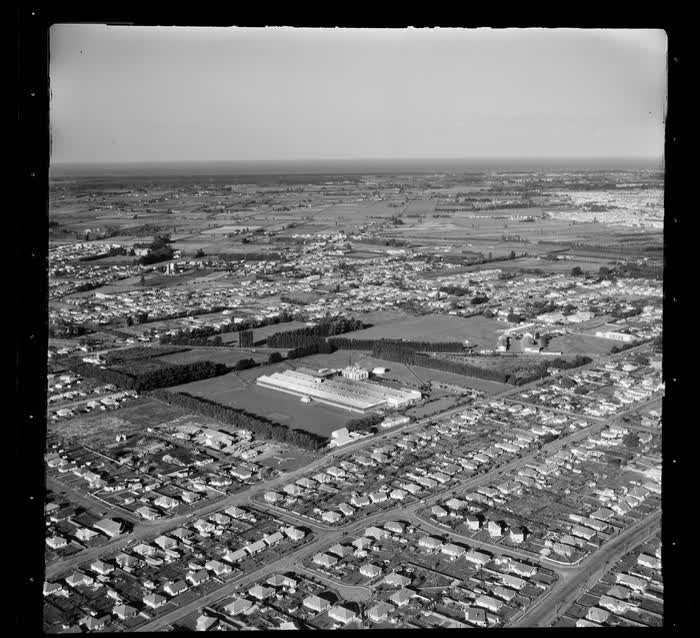 Elmwood Park and Fendalton, Christchurch, Canterbury Region, 1959