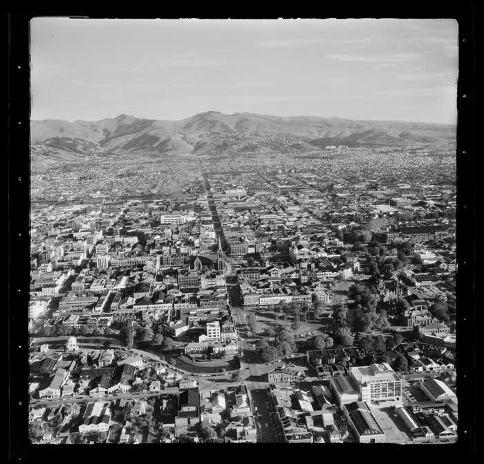 Christchurch, Canterbury Region, 1959