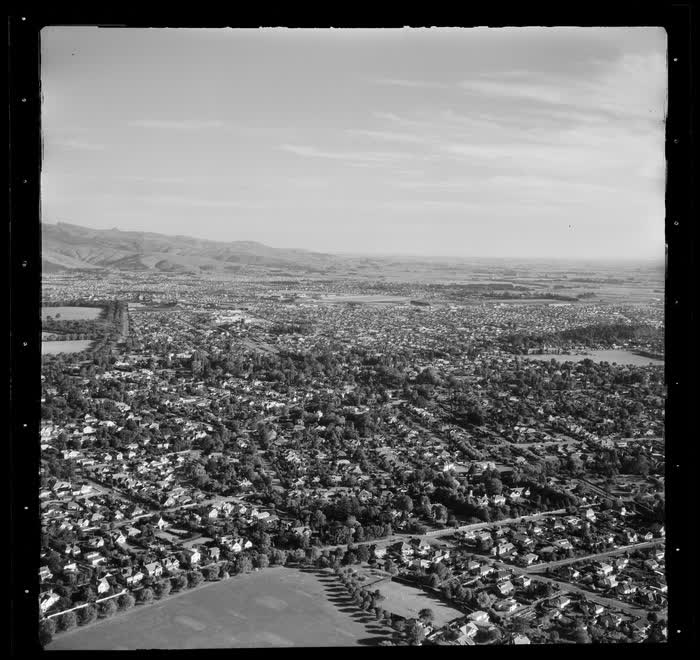 Christchurch, Canterbury Region, 1959