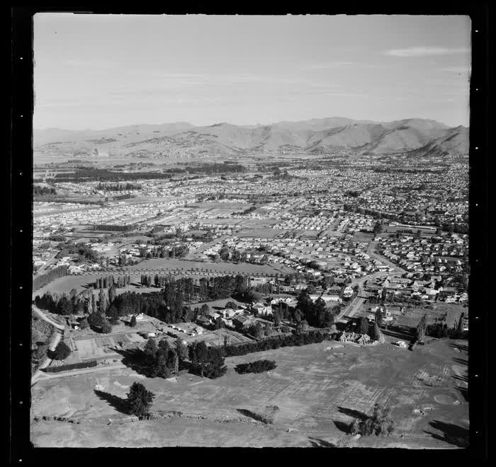 Burwood, Christchurch, Canterbury Region, 1959