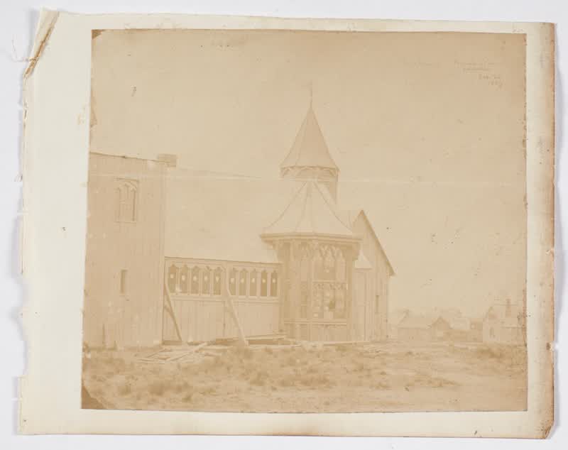 [Building, Christchurch], 1858