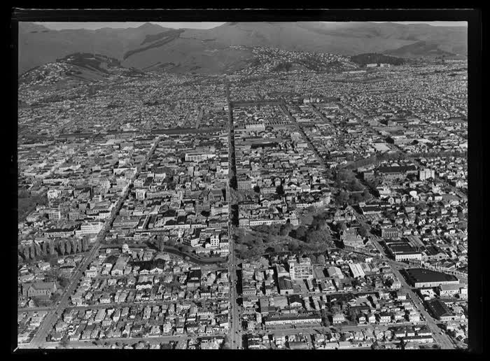 Colombo Street, Christchurch, Canterbury Region, 1959