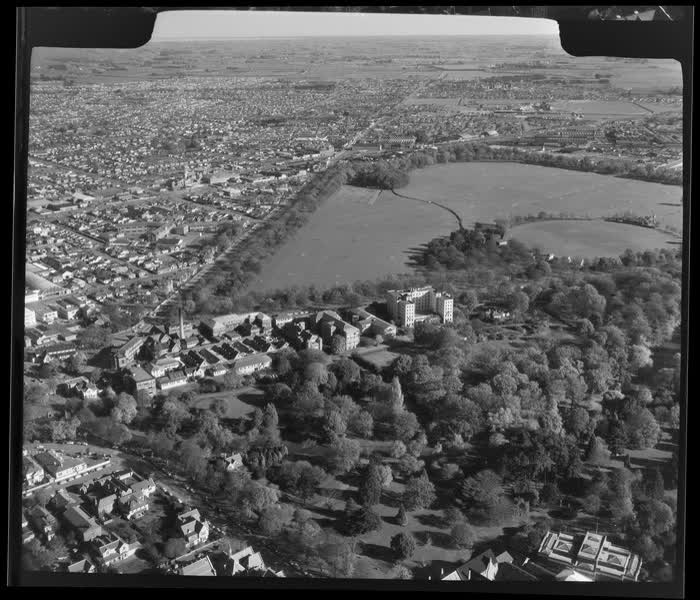 Christchurch Hospital, Canterbury Region, 1959