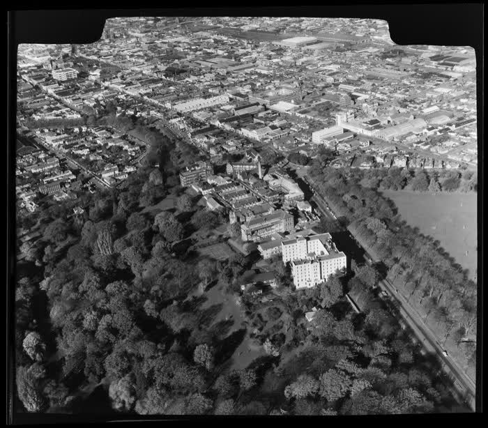 Christchurch Hospital, Canterbury Region, 1959
