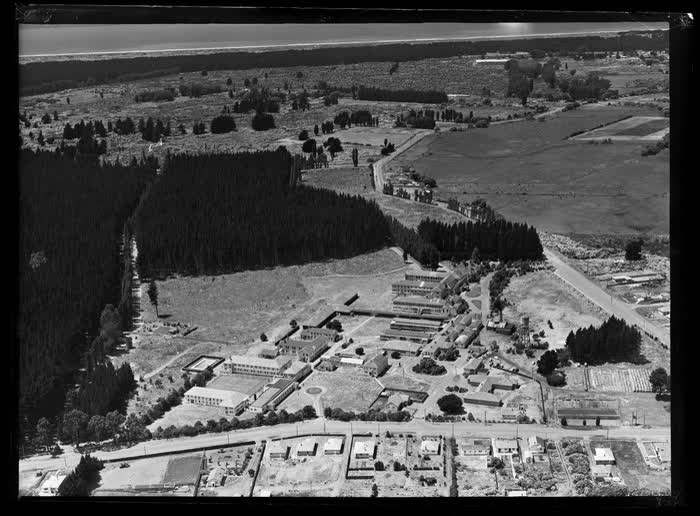 Burwood Hospital, New Brighton, Christchurch City, 1959