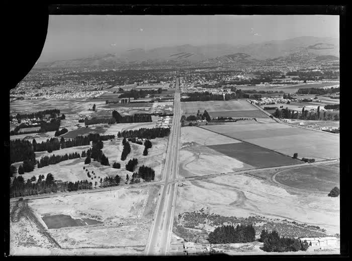 Memorial Avenue, Burnside, Christchurch City, 1959