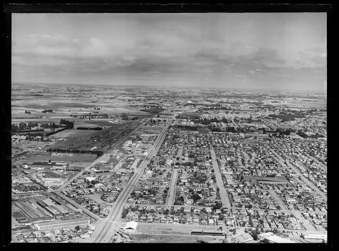 Christchurch City, Canterbury Region, 1959