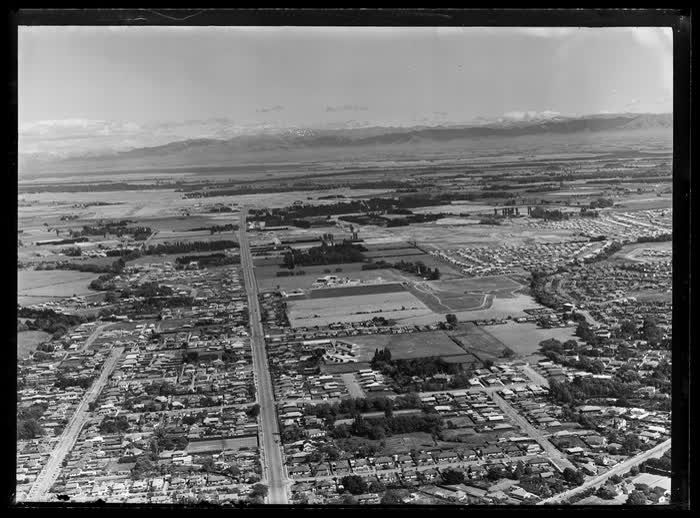 Christchurch City, Canterbury Region, 1959