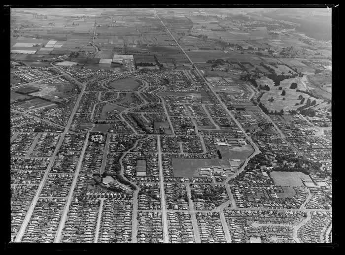 Shirley Boys' High School, Christchurch, Canterbury Region, 1959