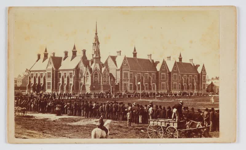 Normal School, Christchurch, 1870