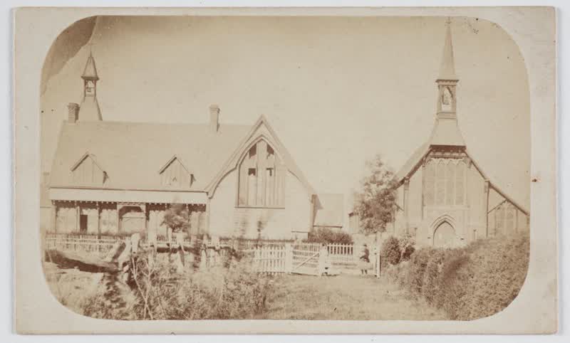 The Roman Catholic Procathedral, Barbadoes Street, Christchurch, 1870