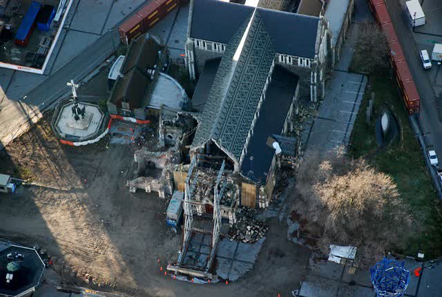 Christchurch Cathedral, 2012